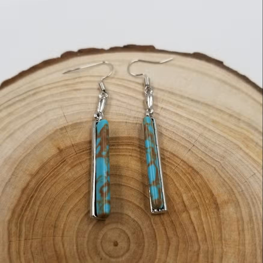 Women's Vintage Turquoise Earrings