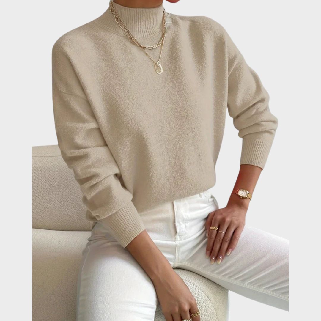 Women's Elegant Turtleneck Sweater