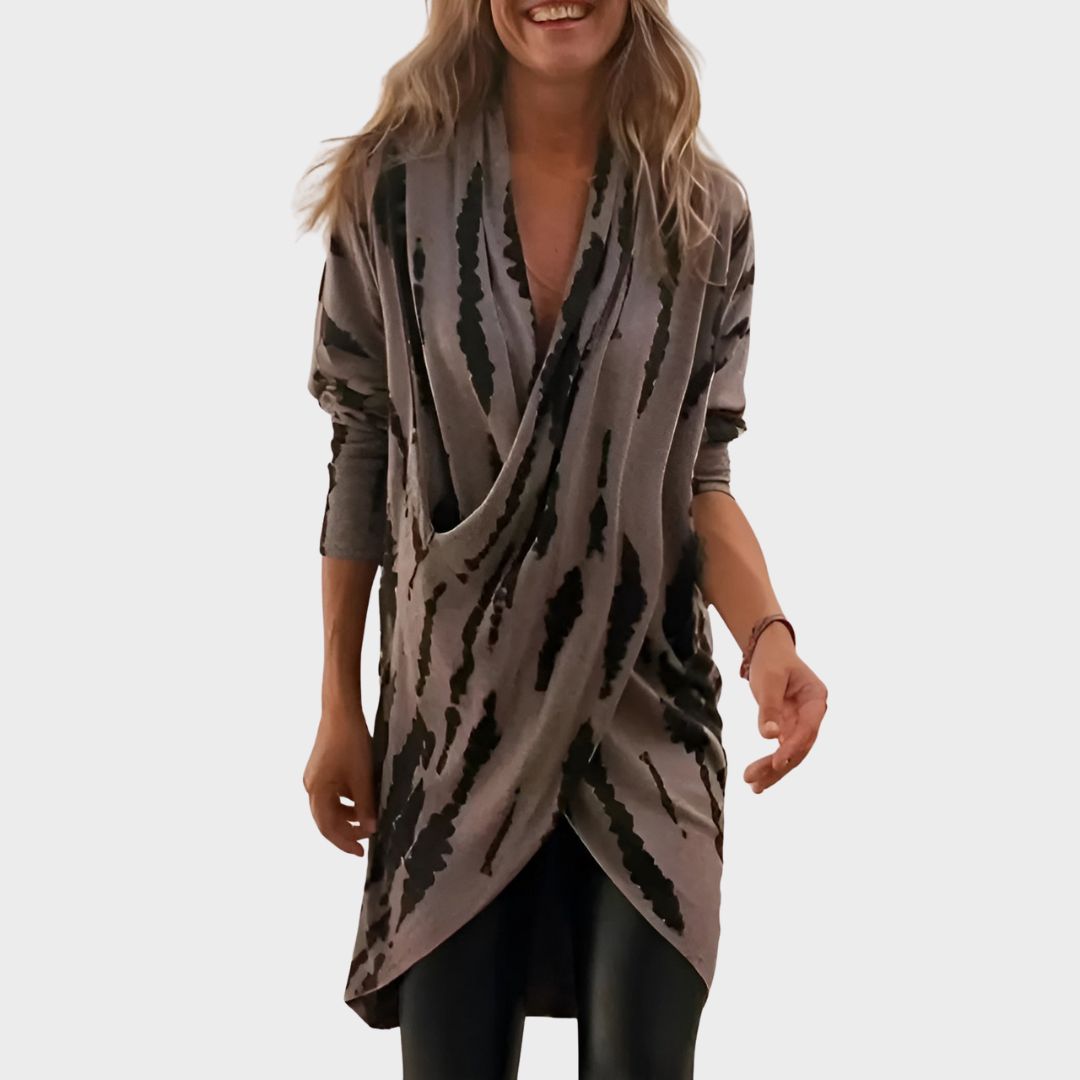 Women's Comfortable V-Neck Tunic