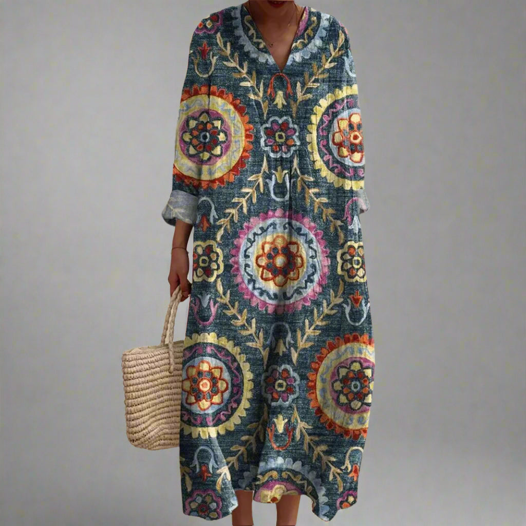 Women's Elegant Geometric Dress