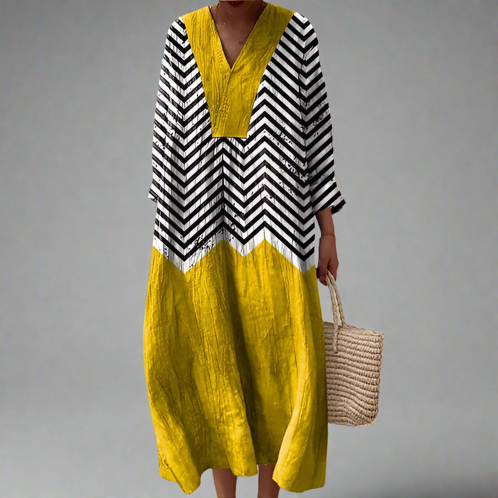 Women's Elegant Geometric Dress