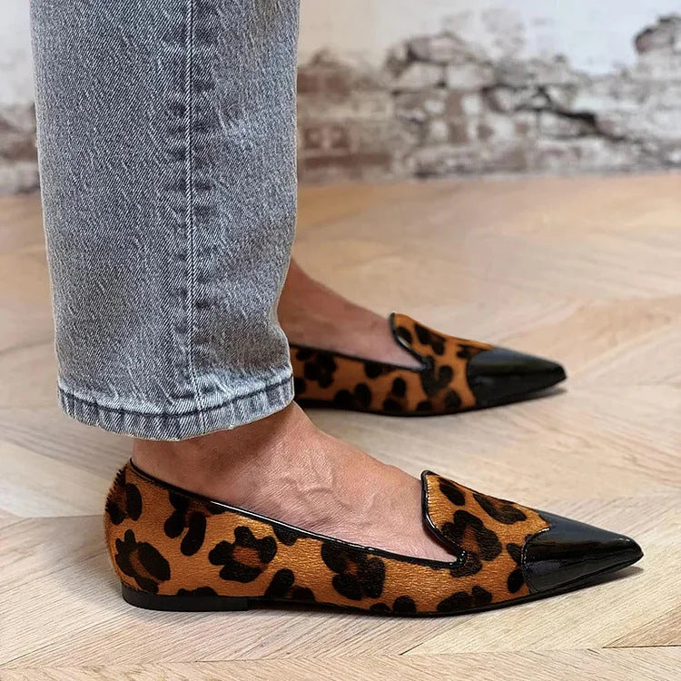 Women's Animal Print Flats