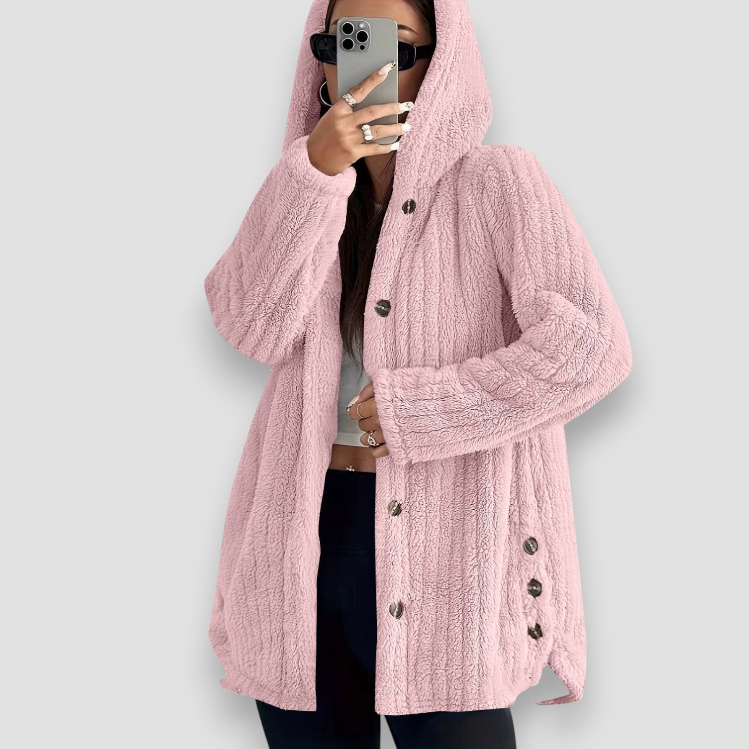 Women's Hooded Cardigan