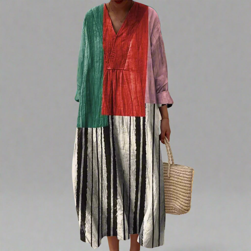 Women's Elegant Geometric Dress