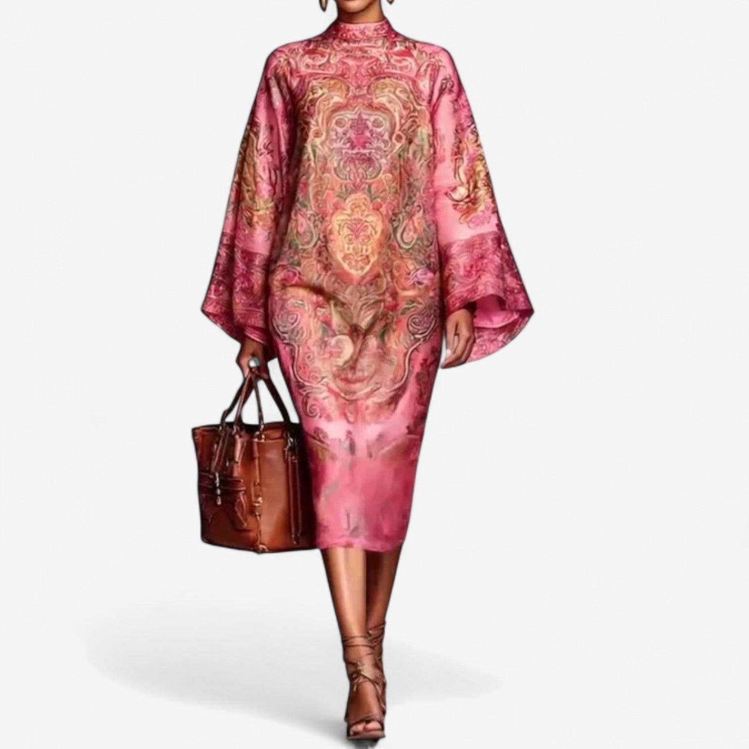 Women's Printed Caftan Dress