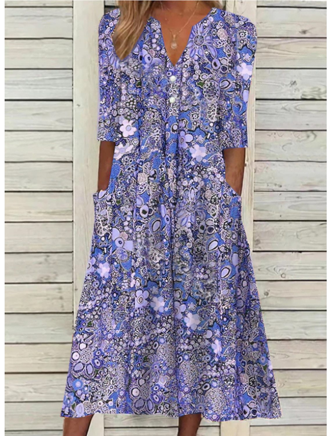 Women's Elegant Summer Dress with Belly Cover