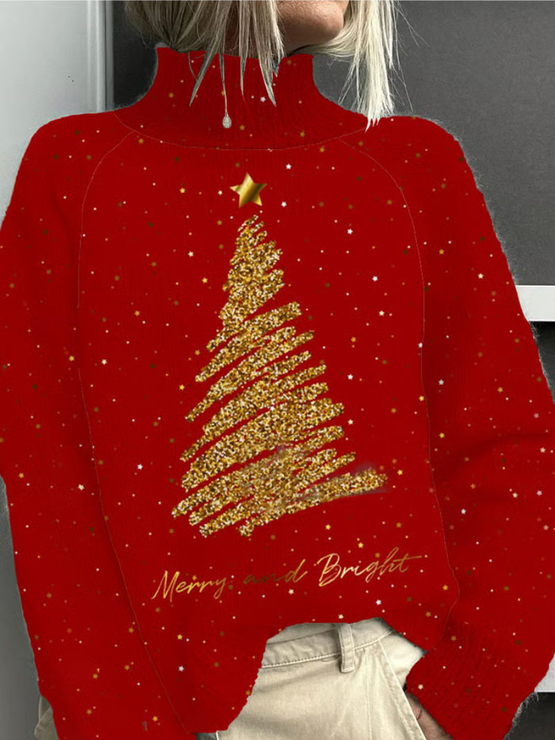 Women's Cozy Elegant Christmas Sweater