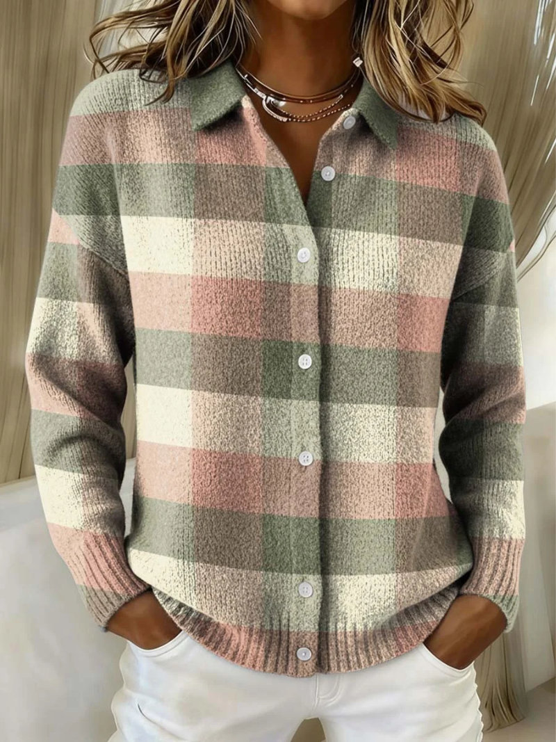 Women's Checkered Blouse