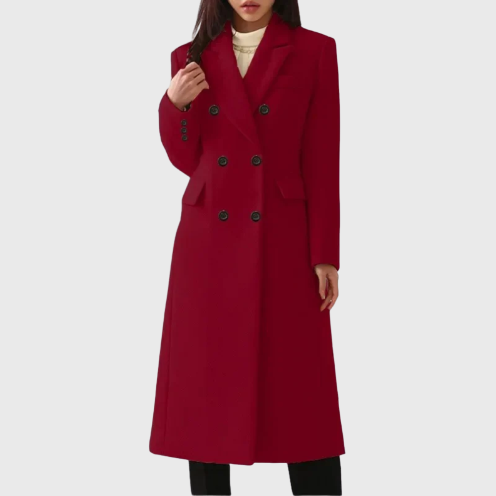 Women's Warm Wool Overcoat