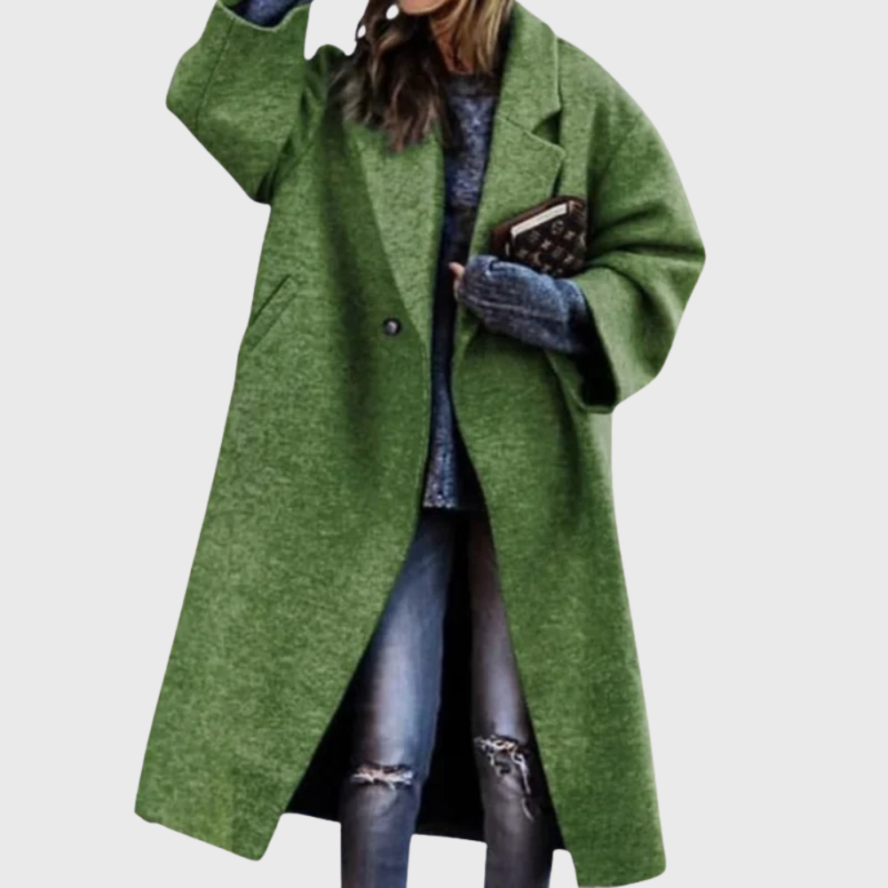 Women's Elegant Longline Coat