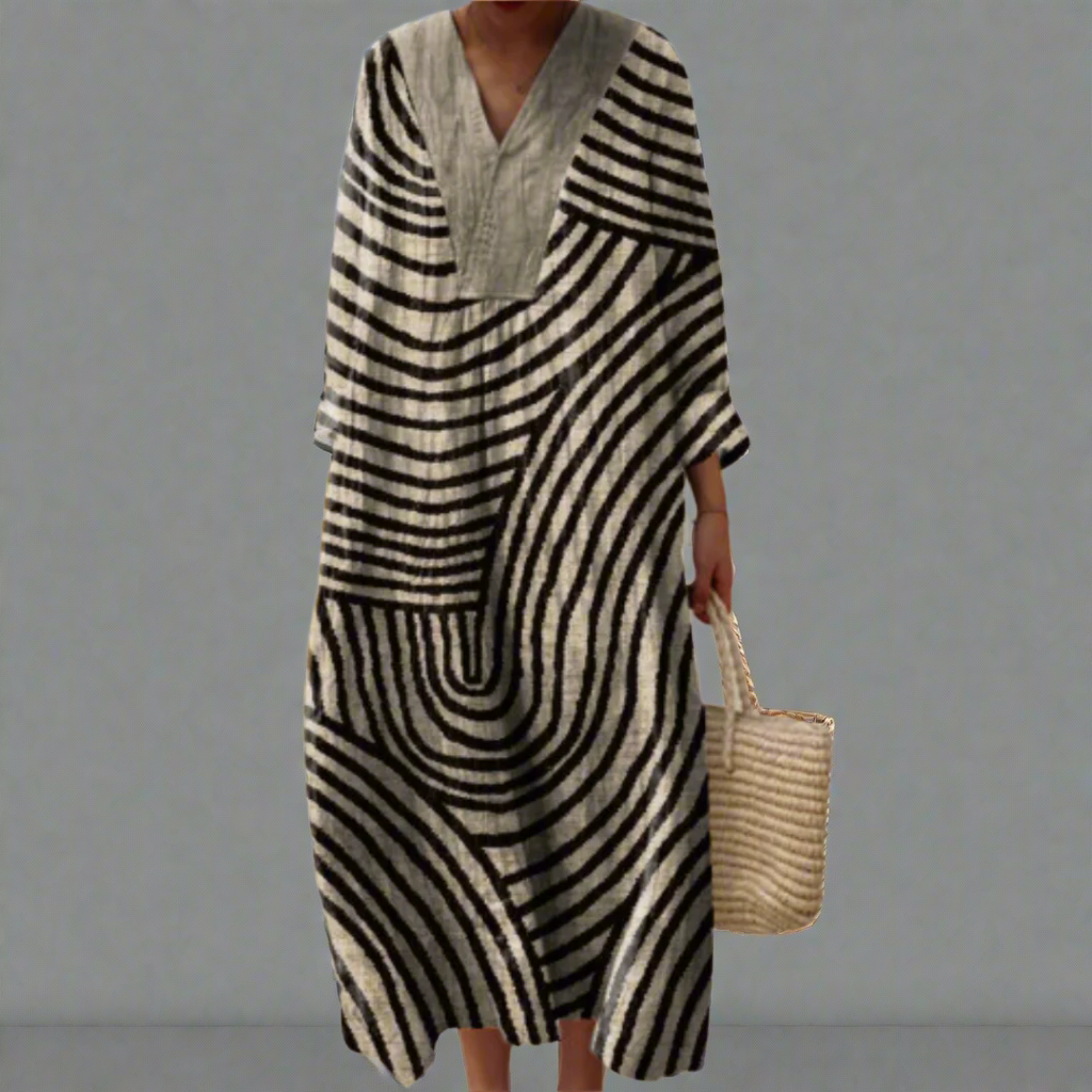 Women's Elegant Geometric Dress