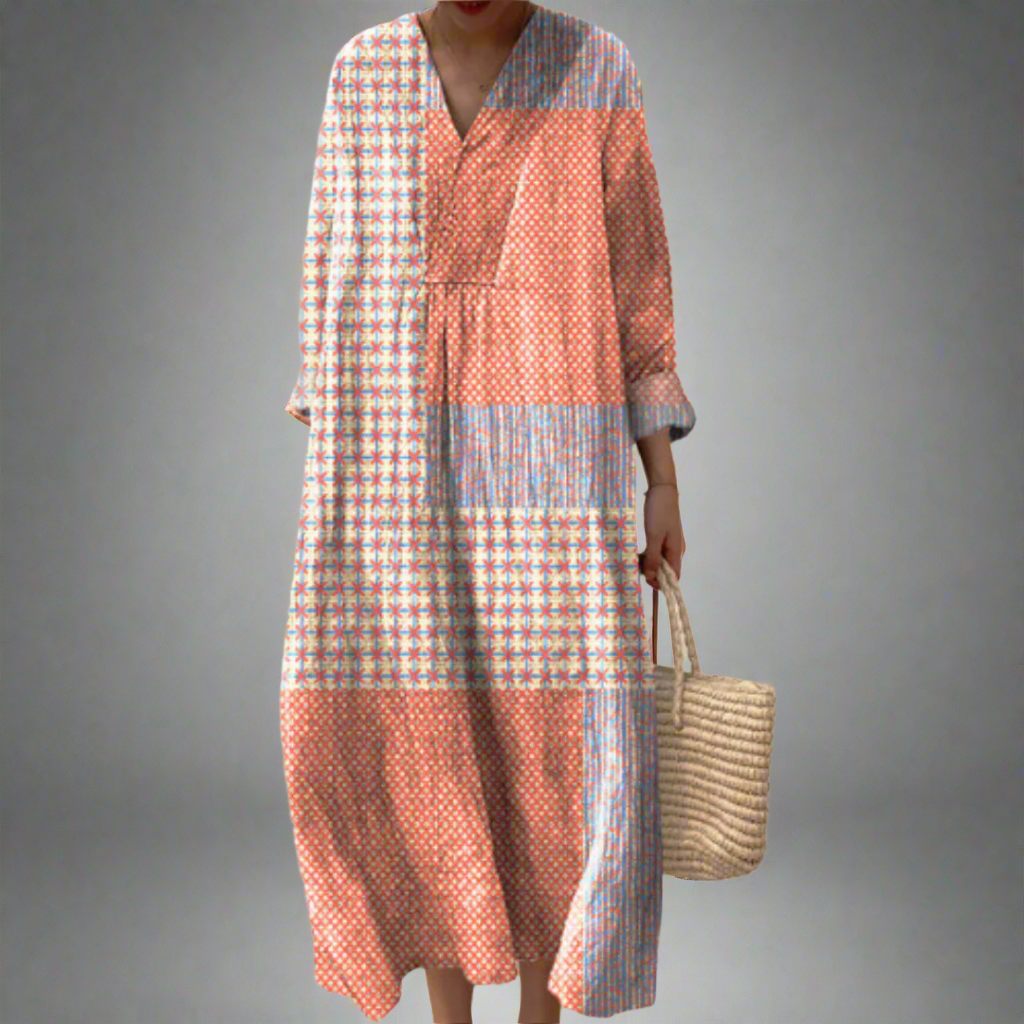Women's Elegant Geometric Dress
