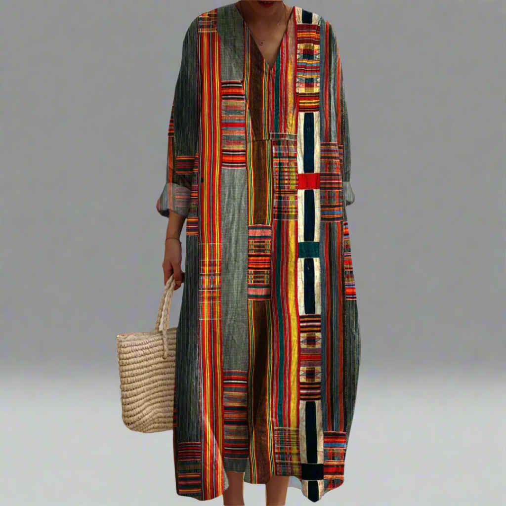 Women's Elegant Geometric Dress