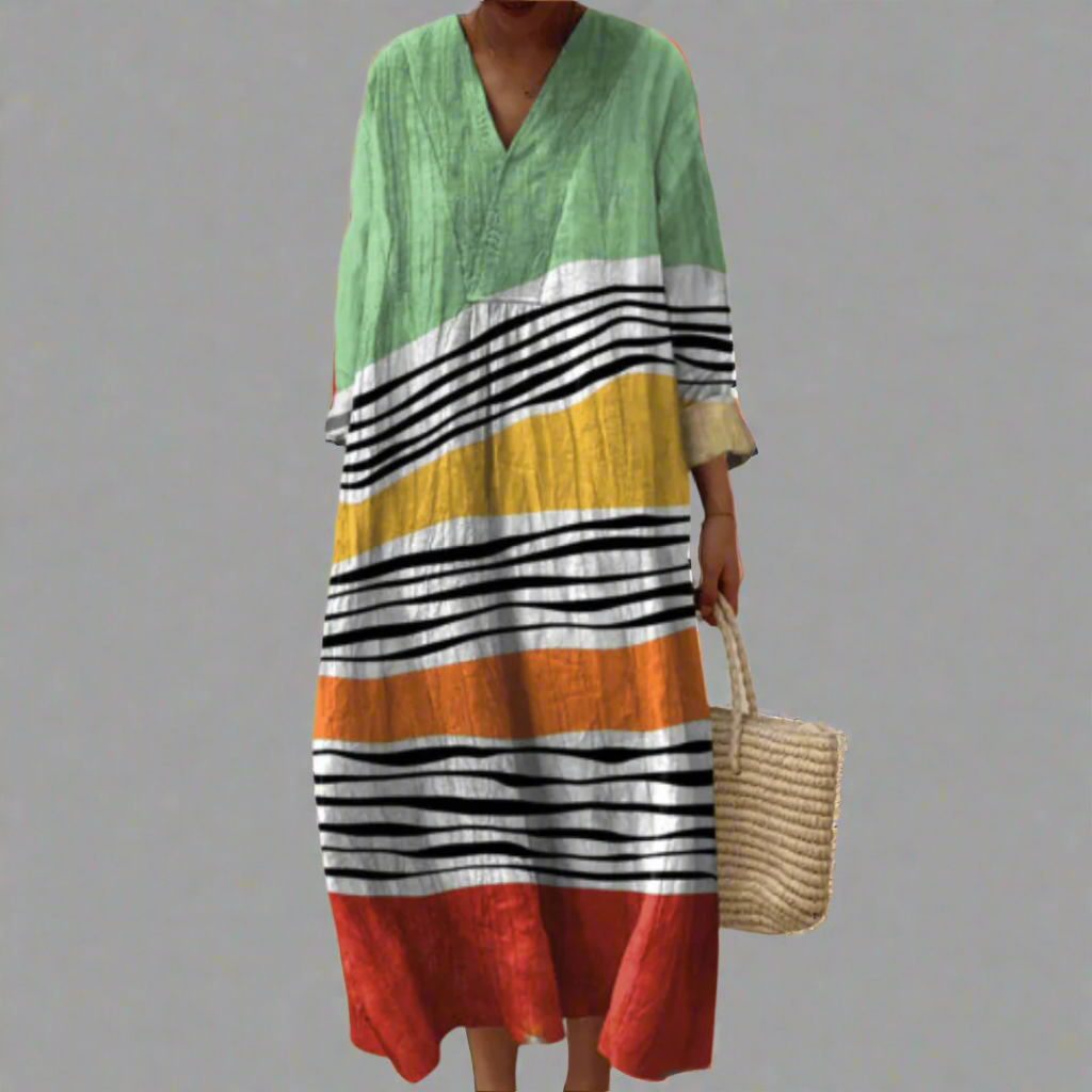 Women's Elegant Geometric Dress