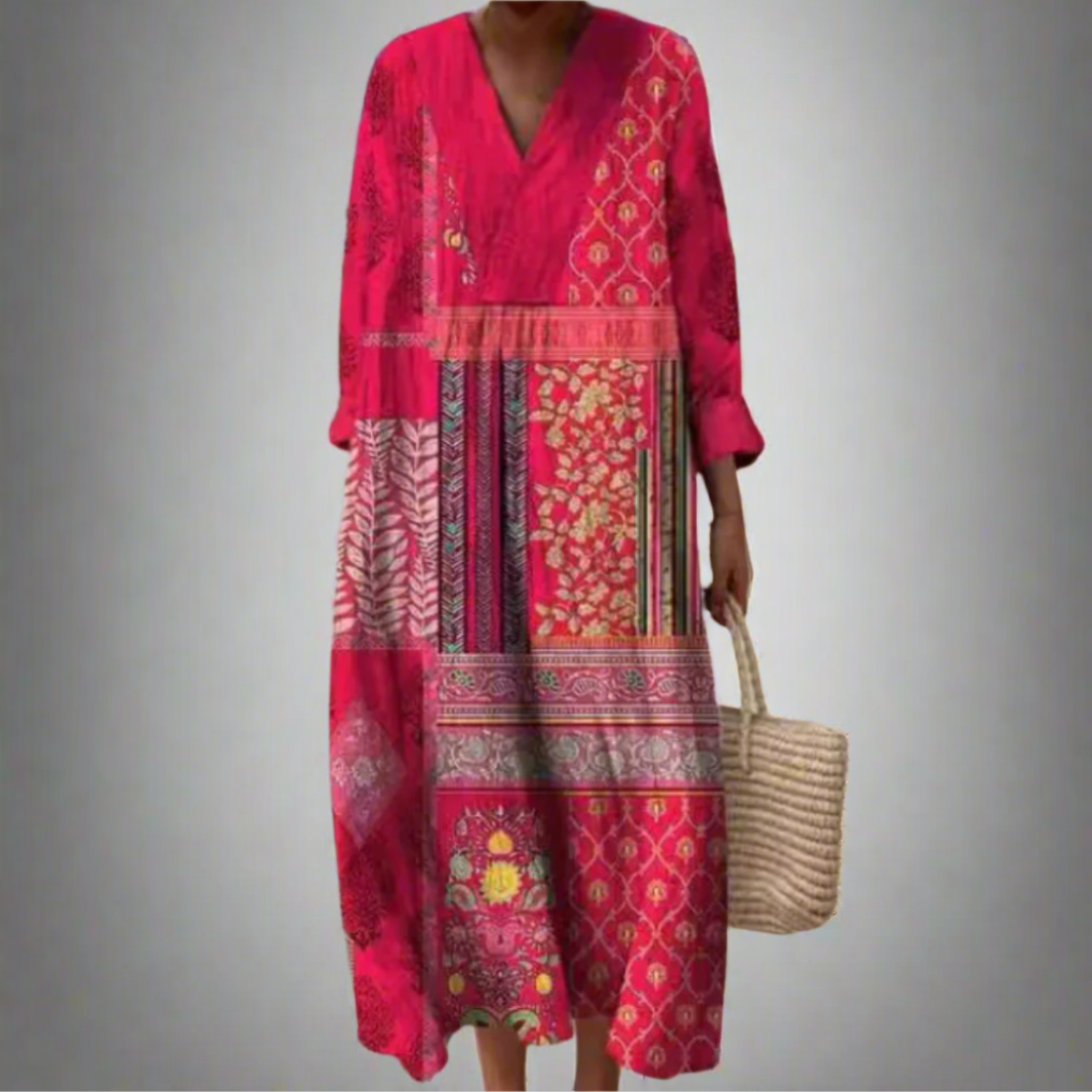 Women's Elegant Geometric Dress