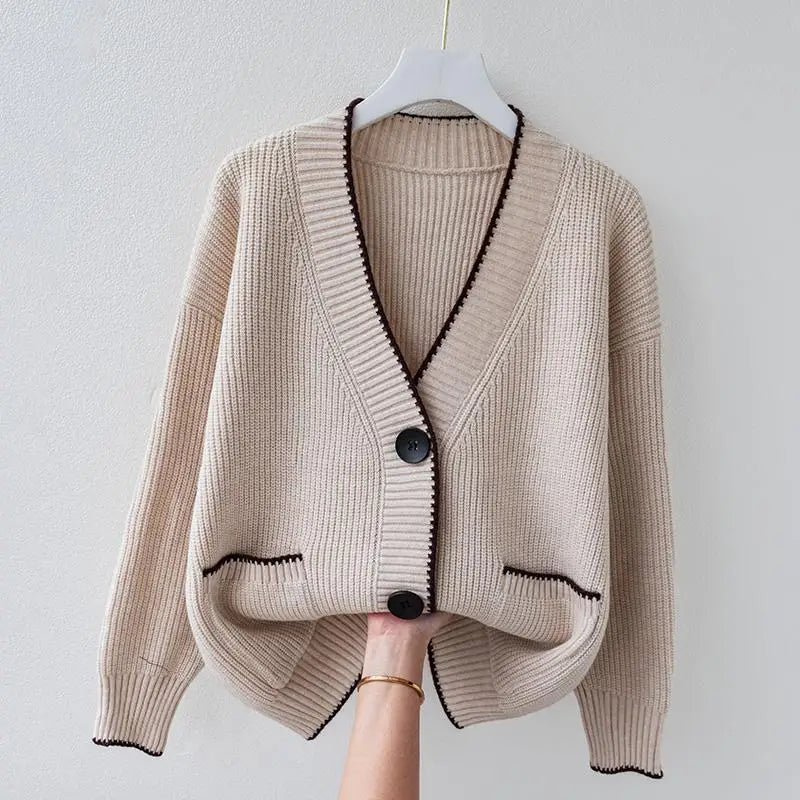 Women's Chic Button Cardigan