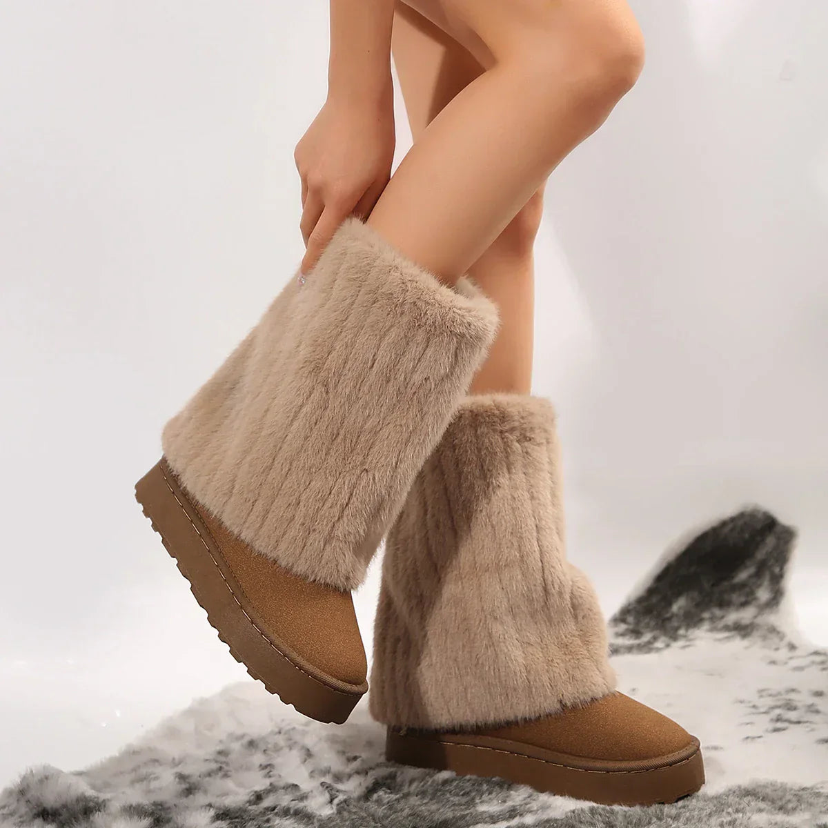 Women's Fur Boots