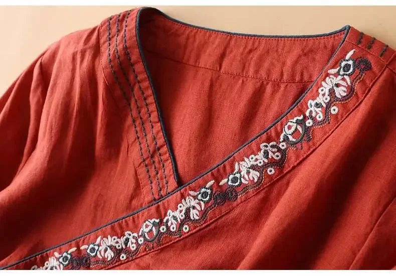 Women's Relaxed Pattern Breeze Blouse