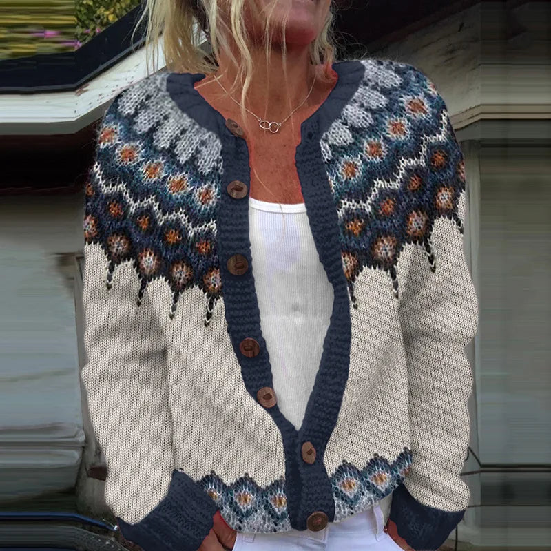 Women's Loose fitting cardigan