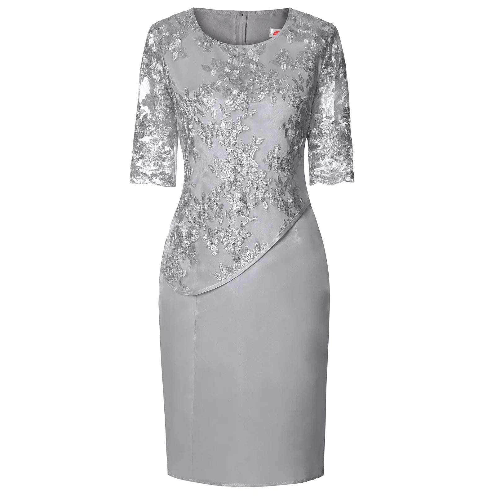 Women's Short Sleeve Midi Dress