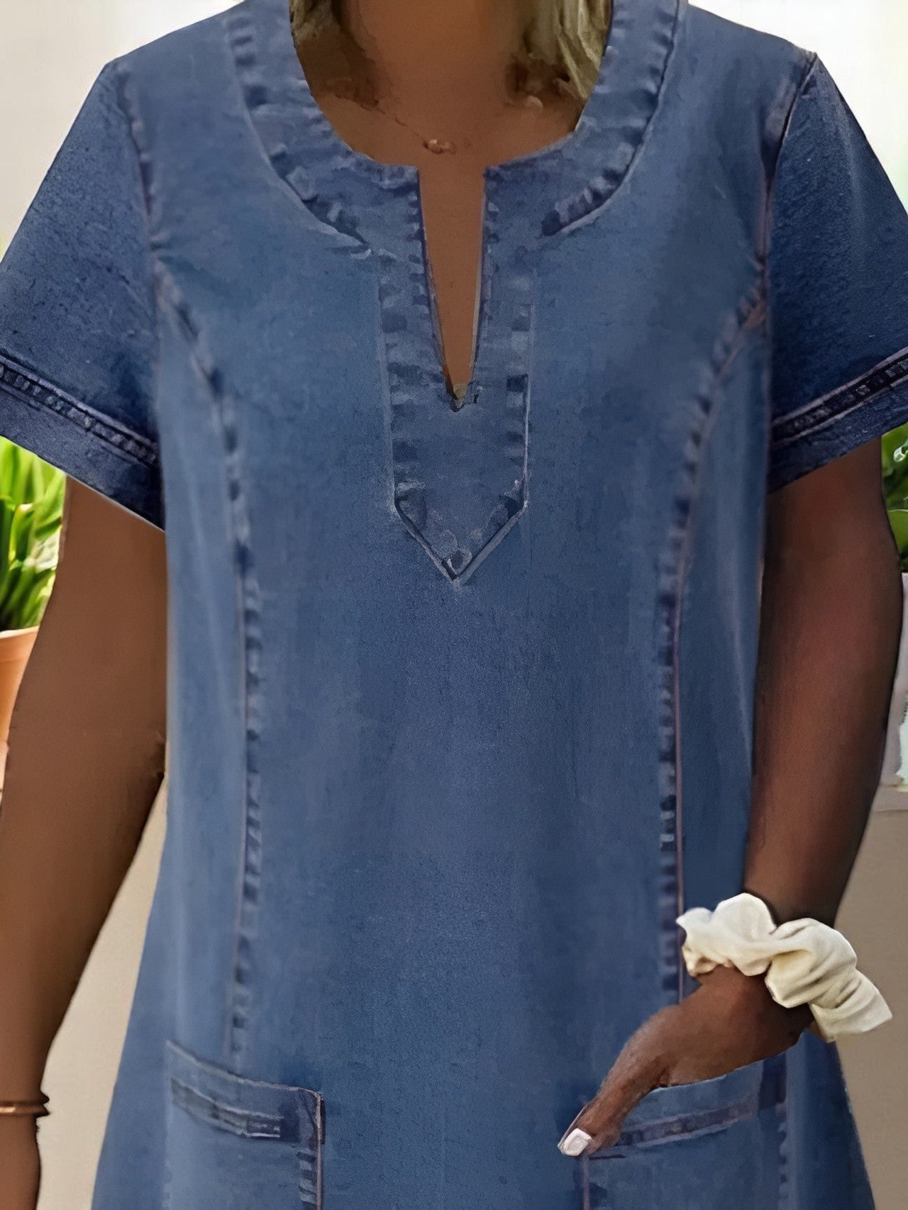 Women's Soft Denim Dress