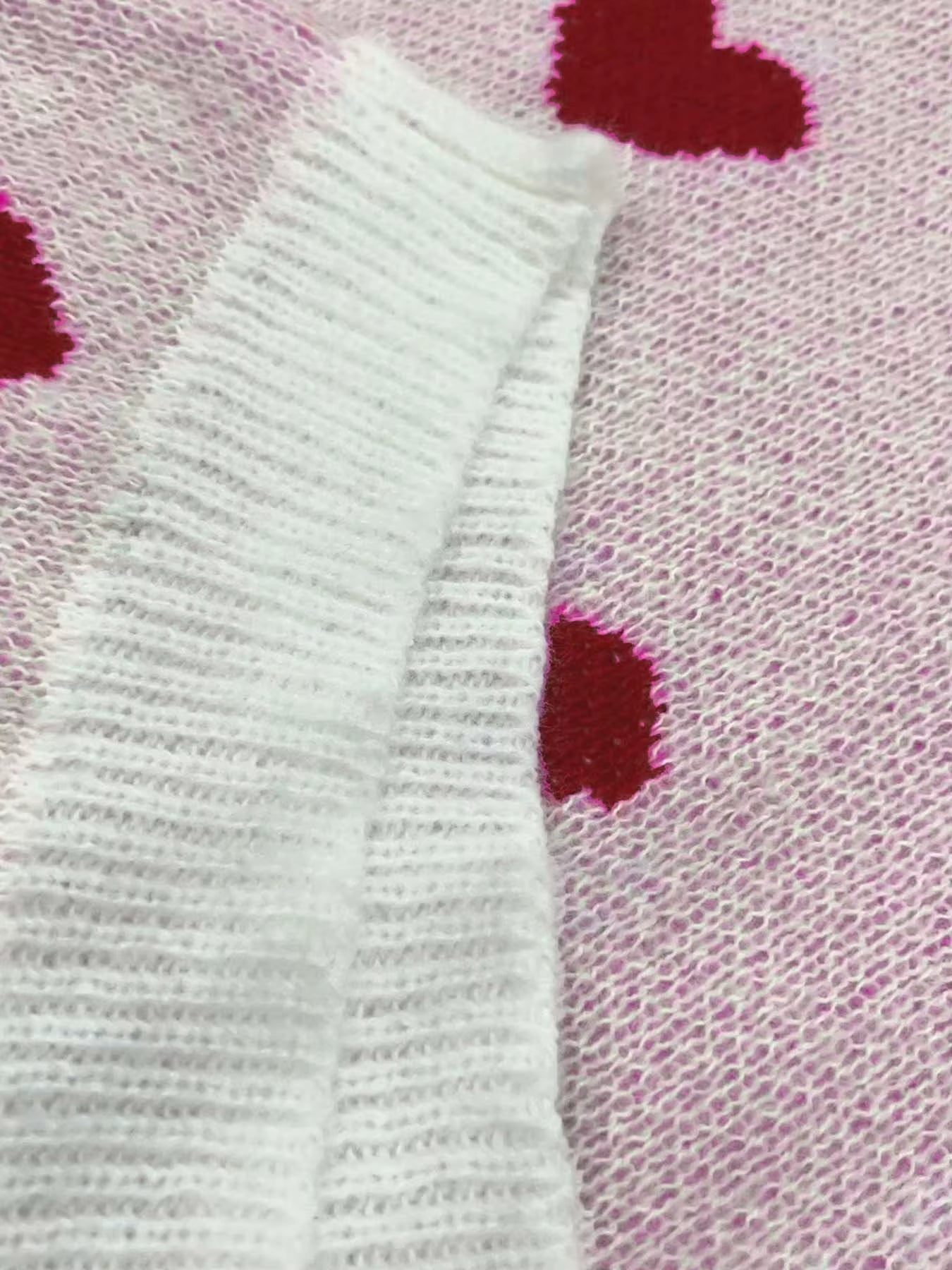 Women's Elegant Hearts Sweater