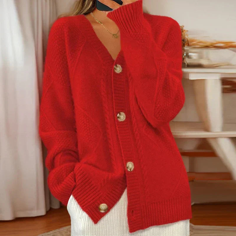 Women's Cable Cardigan