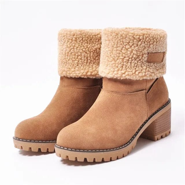 Women's Mid-Calf Wool Boots