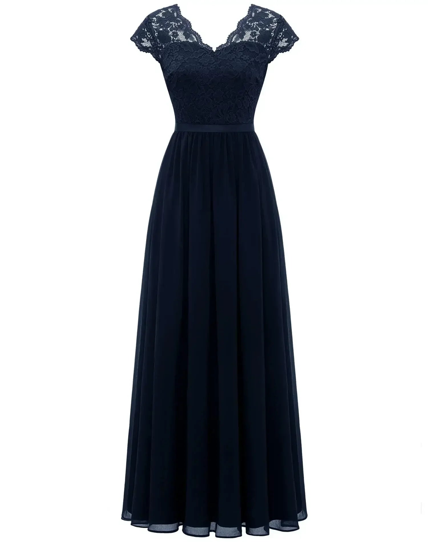 Women’s Elegant Lace Long Dress