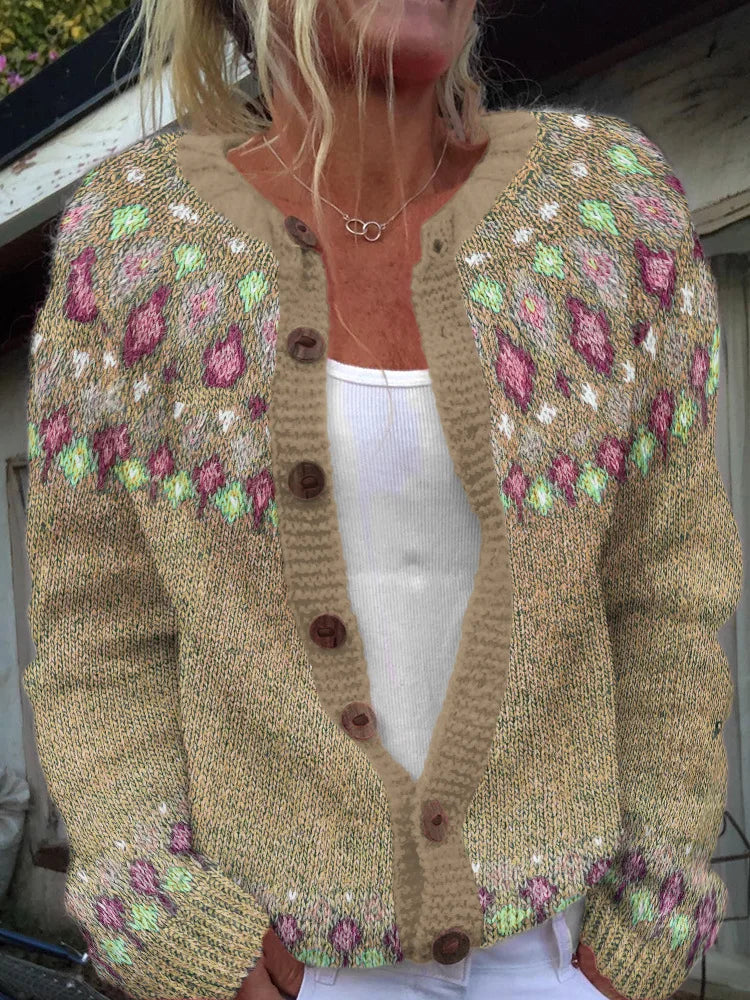 Women's Loose fitting cardigan