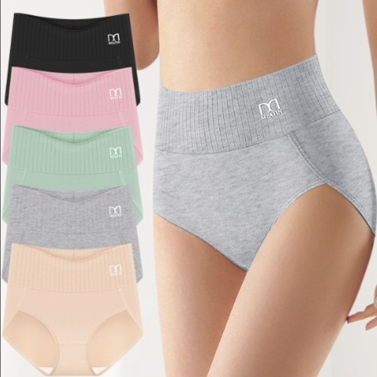 Women's High-Waist Shaping Briefs (6 pack)