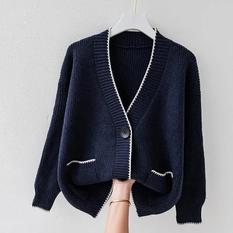 Women's Chic Button Cardigan