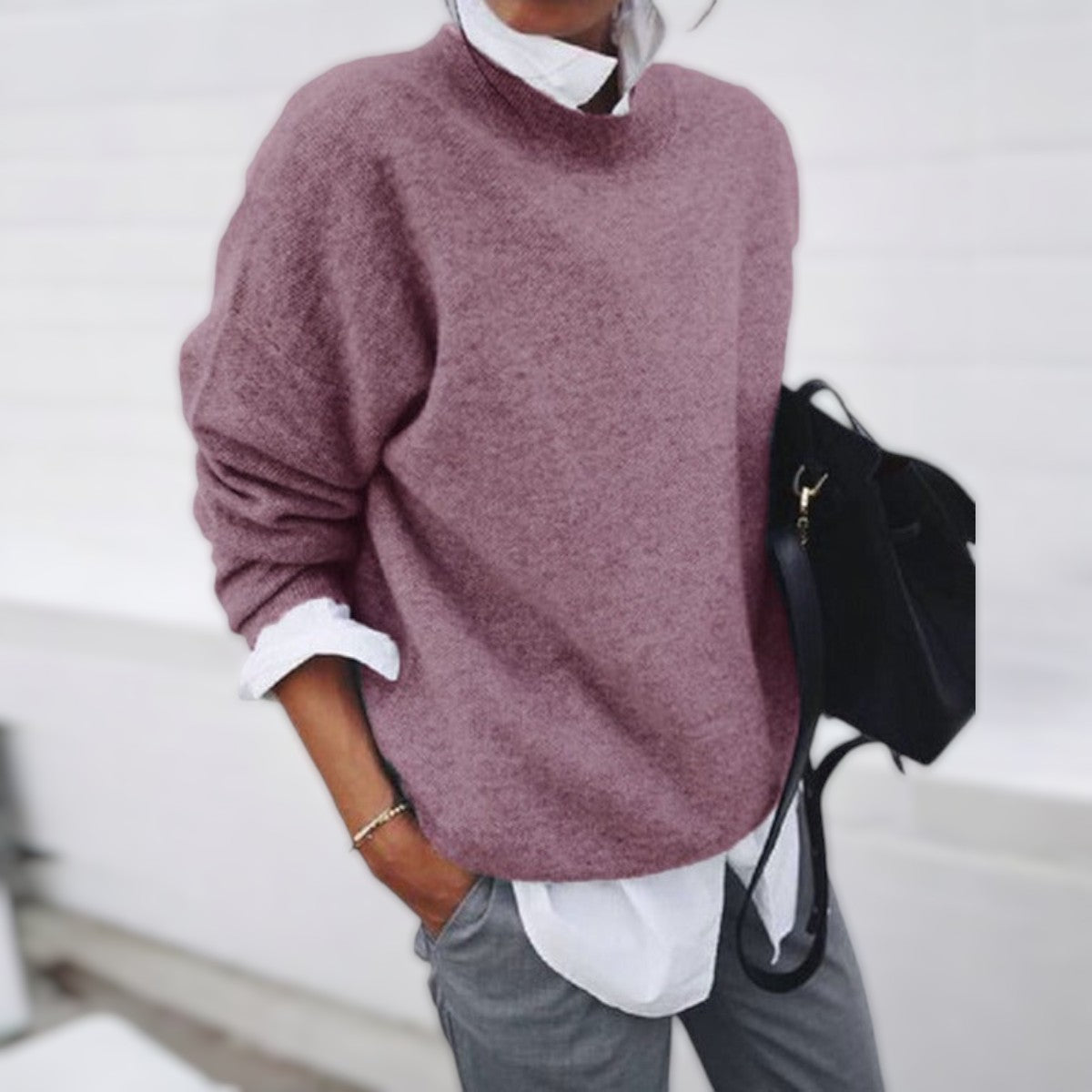 Women's Soft and comfortable sweater