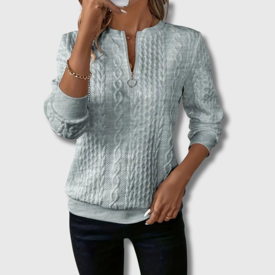 Women's Elegant Sweater and Refined Comfort