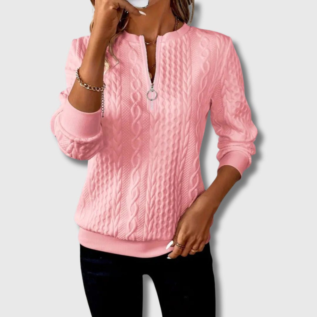Women's Elegant Sweater and Refined Comfort