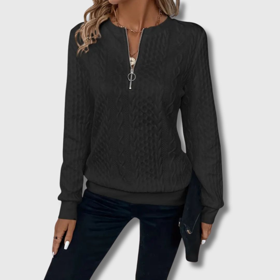 Women's Elegant Sweater and Refined Comfort
