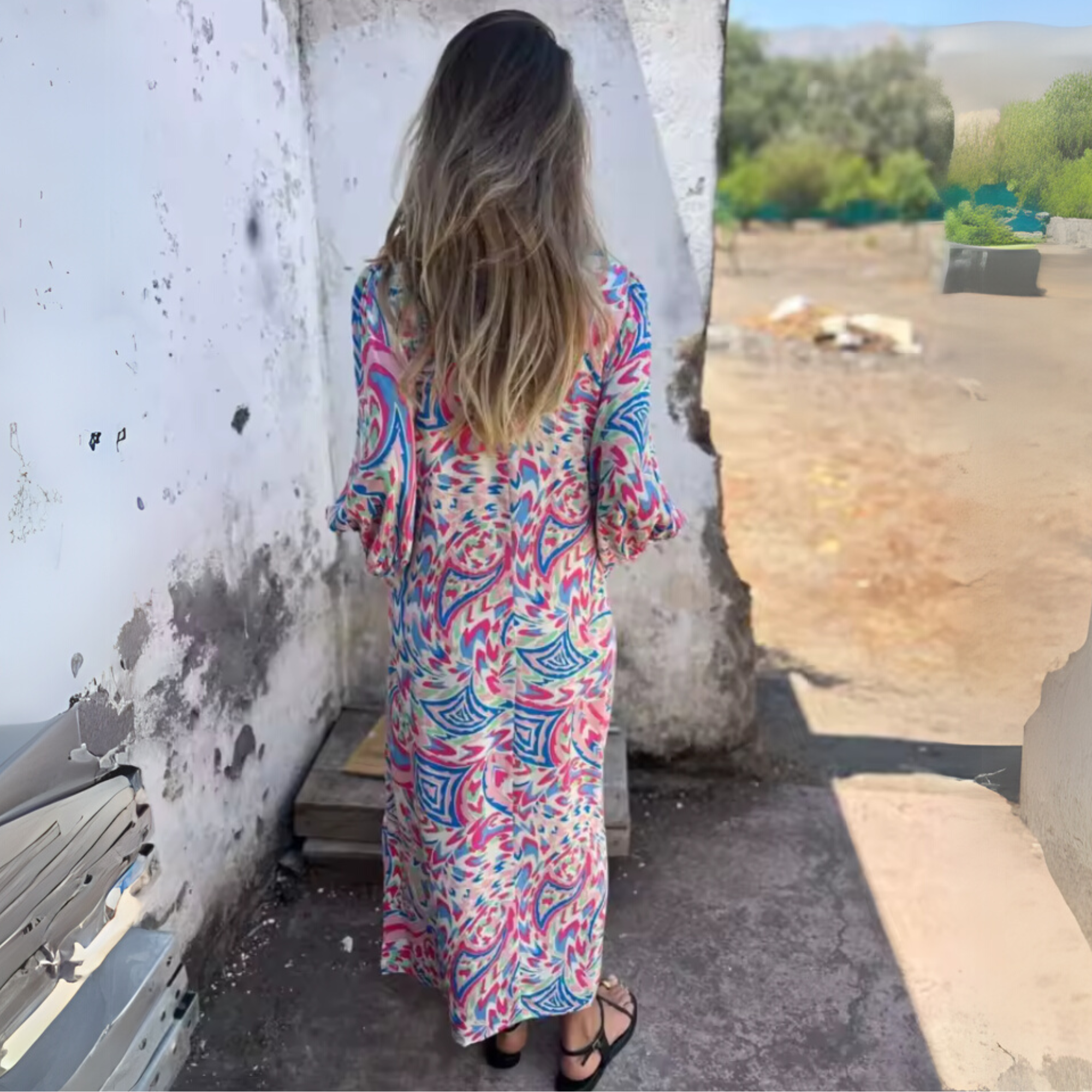 Women's Flowing Spring Dress