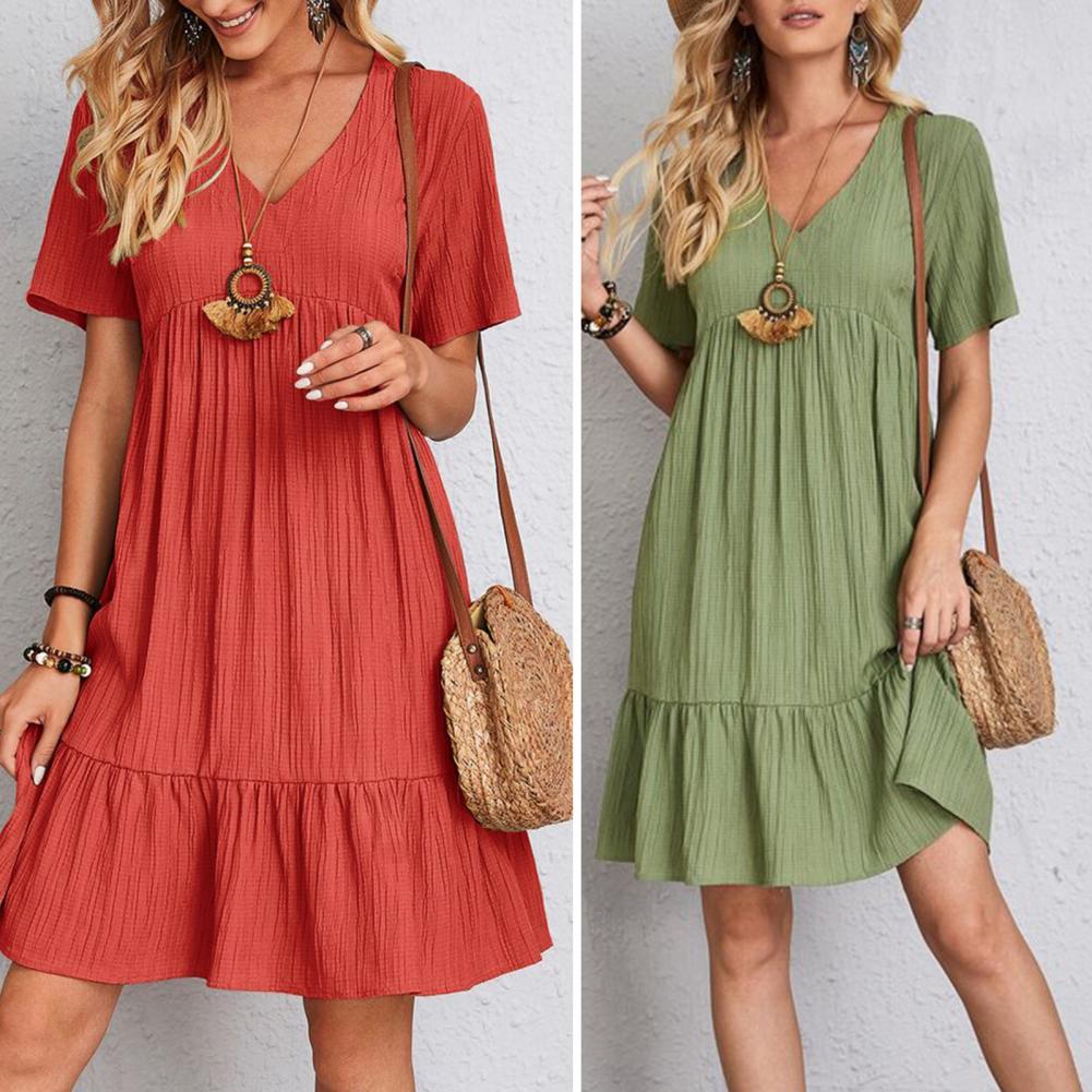 Women's Elegant Dress with Belly Coverage