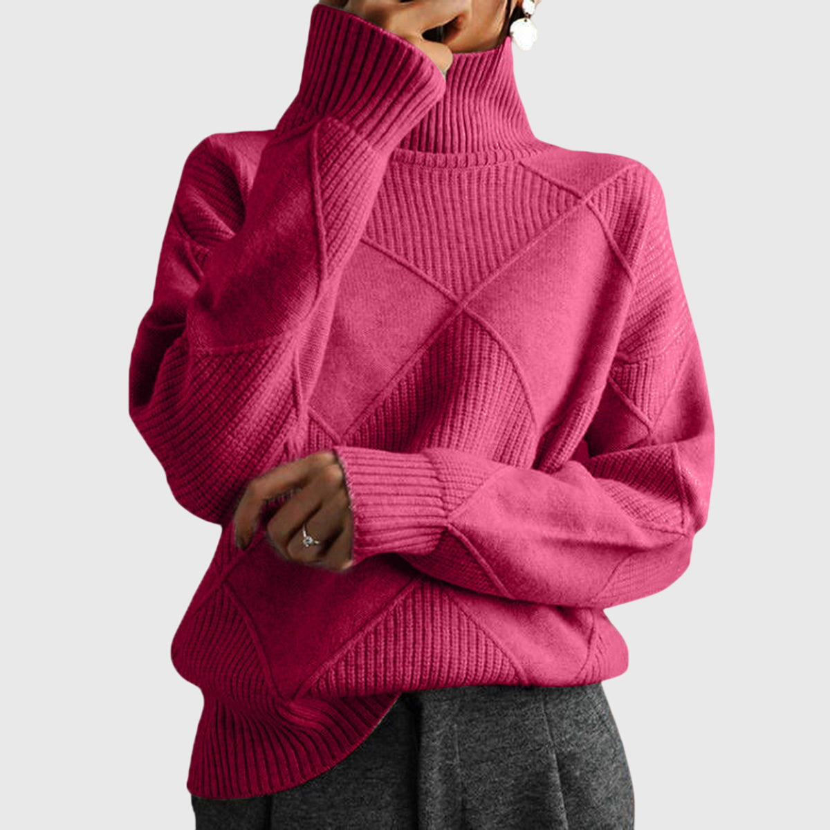 Women's Turtleneck Sweater
