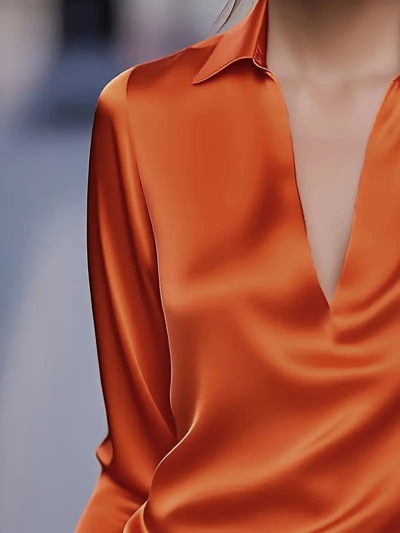 Women's Premium V-Neck Blouse