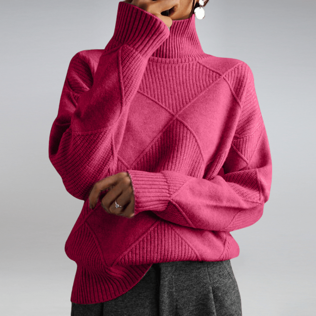 Women's Soft turtleneck sweater