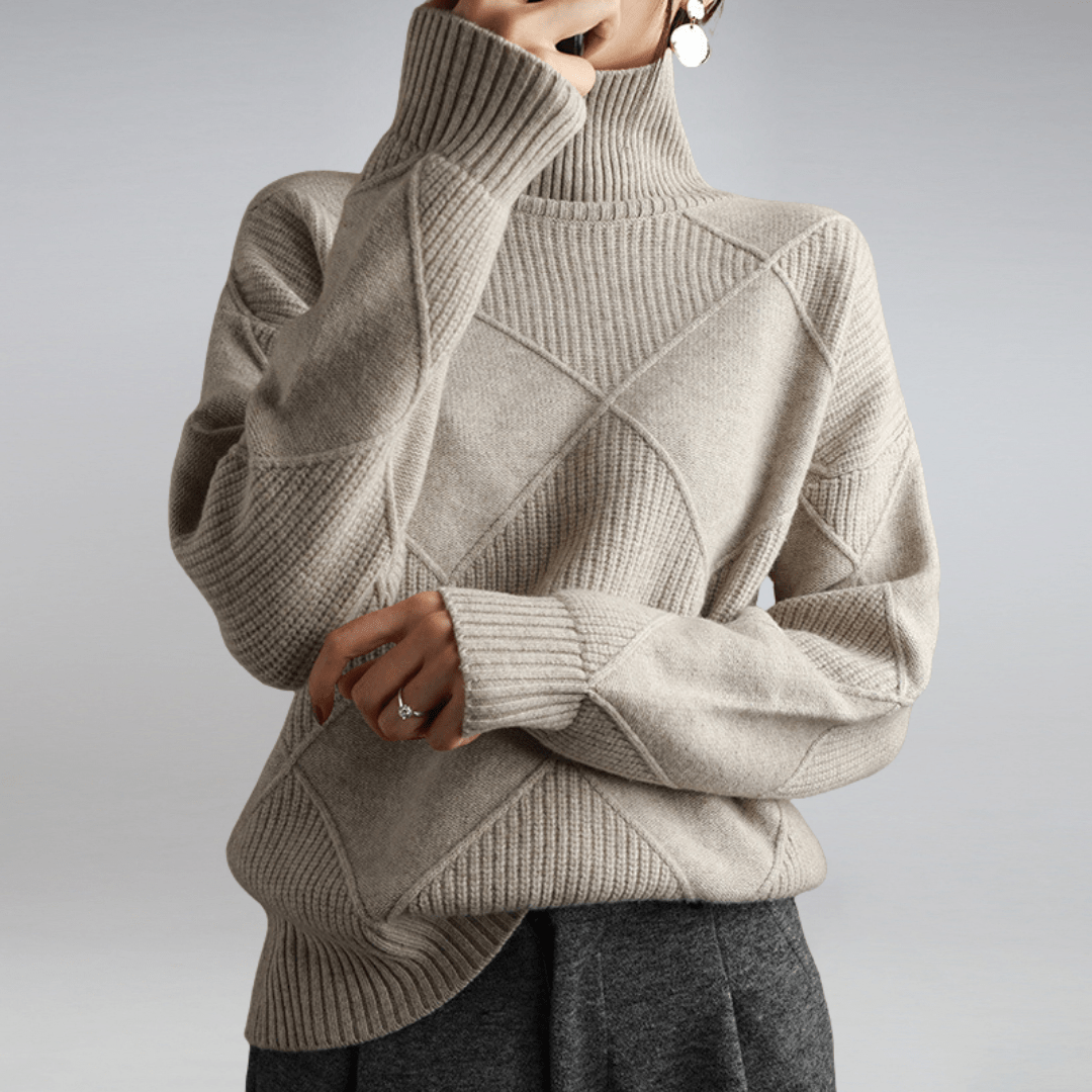 Women's Soft turtleneck sweater