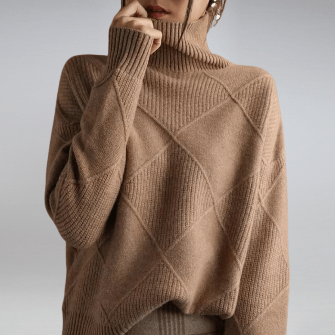 Women's Soft turtleneck sweater