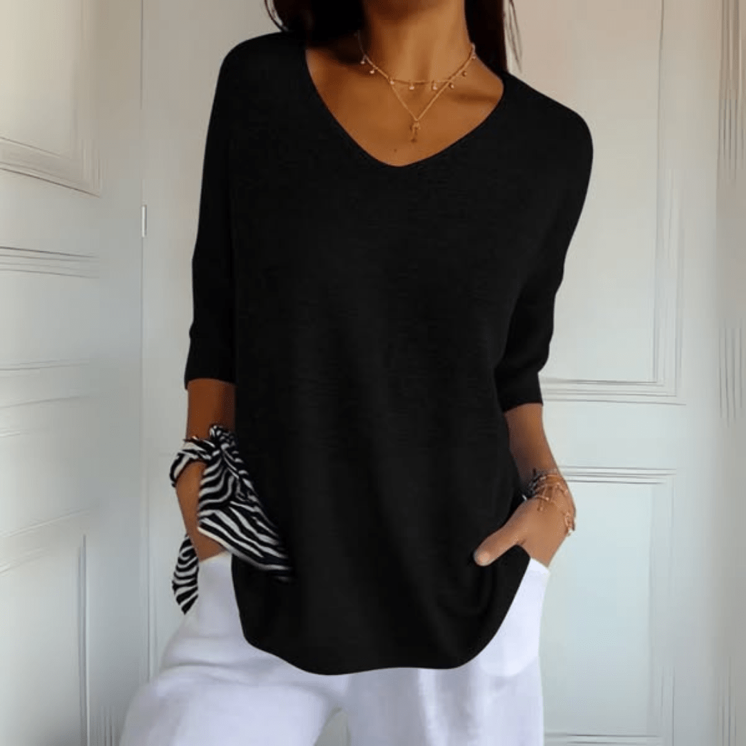 Women's V-Neck Top