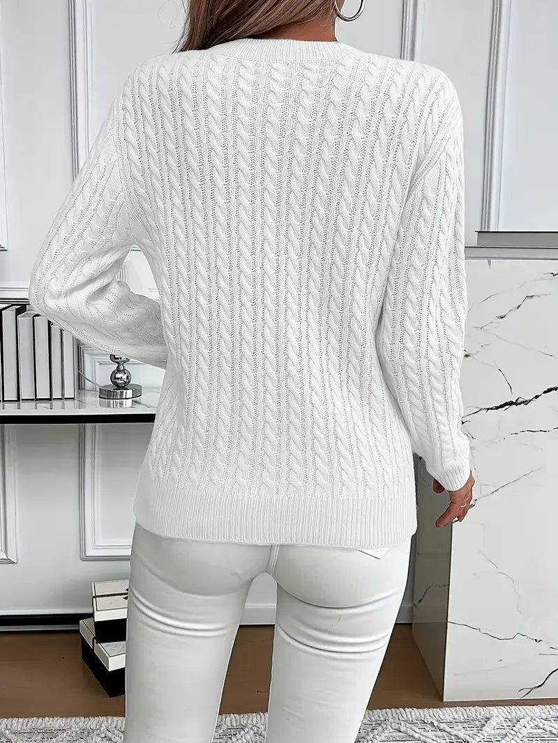 Women's Ladies' Cable Jumper