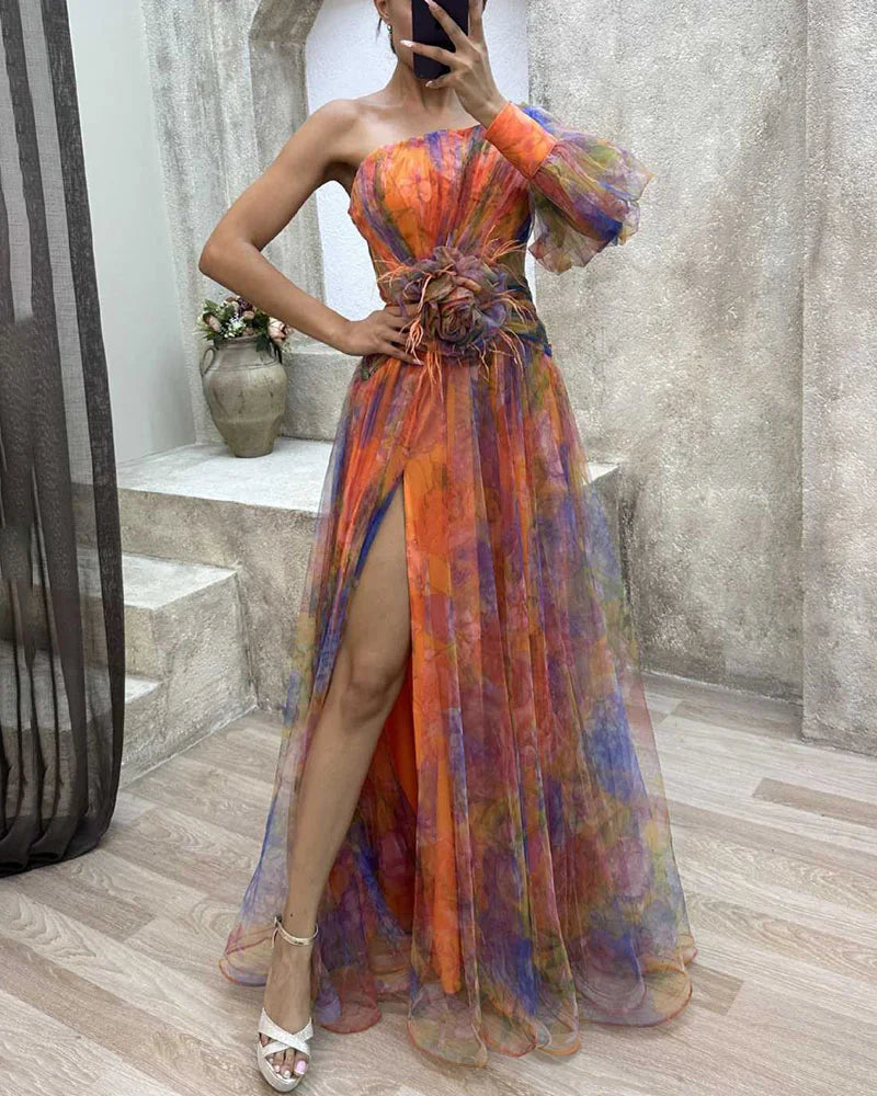 Women's Elegant Split Dress