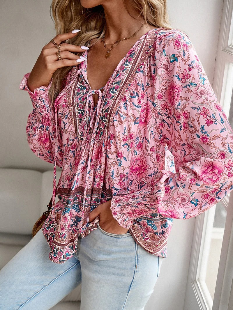 Women's Summer Floral Top