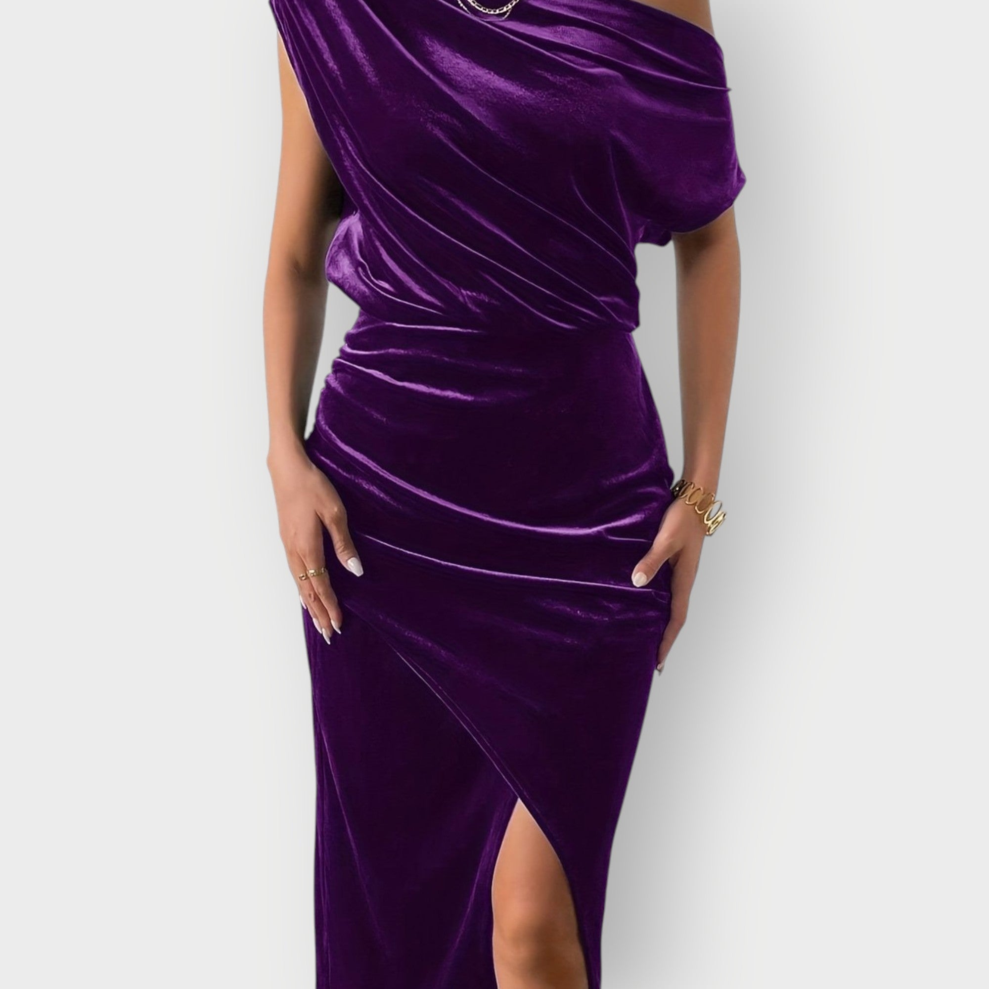 Women's Off-Shoulder Midi Dress