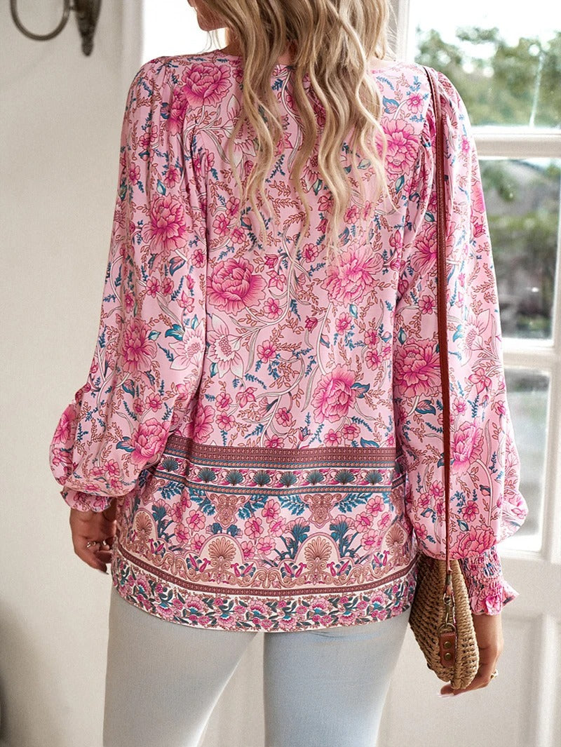 Women's Summer Floral Top
