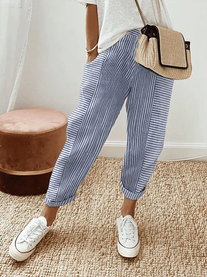Women's Striped Pants
